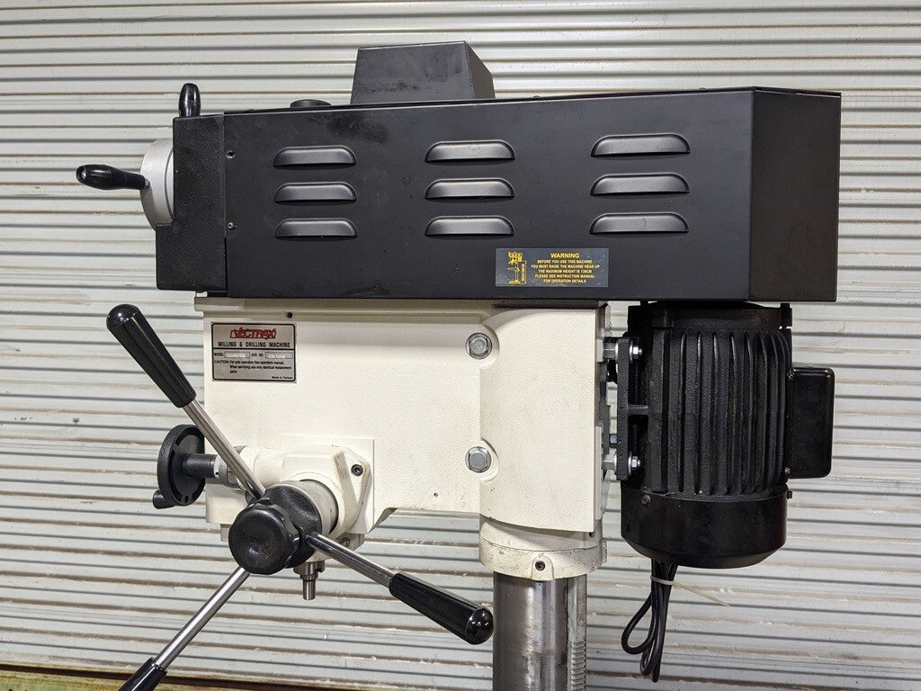 Vectrax 20" Variable Speed Mill / Drill 170 - 2000 RPM 2 HP 220v Parts / Repair