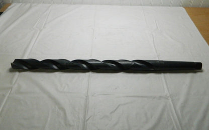 Interstate 1-3/8 4MT 118° Point High Speed Steel Taper Shank Drill Bit 01665785