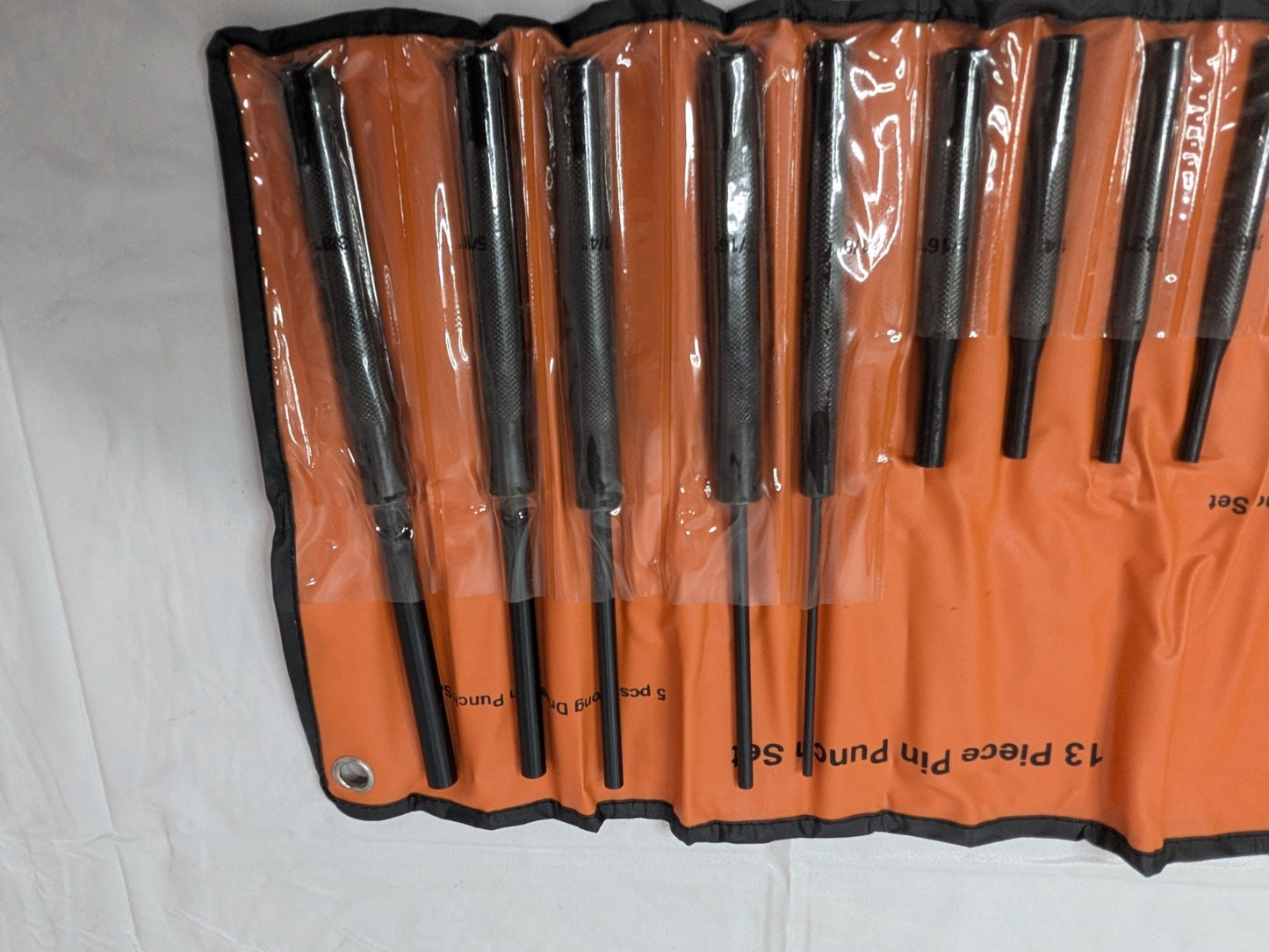 13 Piece Pin Punch Set w/Vinyl Case 1/8" to 3/8" DDP/5-PP/8*
