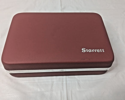 Starrett Internal Chamfer Gage 0 to 1" 90 to 127 Degree 3-Blade Plunger 684-3Z