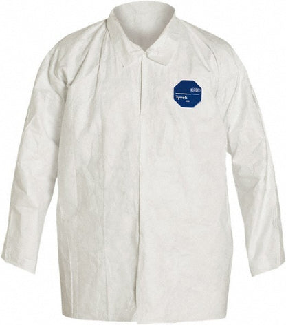 Dupont 50 Qty Sz XL, White, General Purpose, Long Sleeve Shirt TY303SWHXL005000