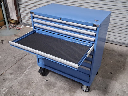 Lista Mobile Modular Storage Cabinet 9 Drawer 47 x 40 x 22 Scratch N Dent