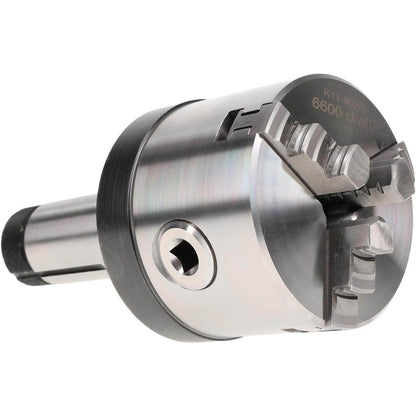 Interstate Manual Lathe Chuck: 3", 3 Jaw, Self-Centering 09670522