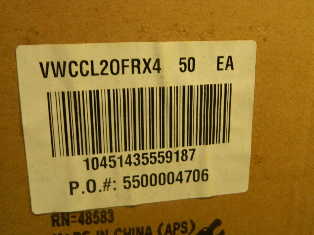 MCR Safety Economy Type R Class 2 Two-Tone Safety Vest Size 4X Qty 50 VWCCL2OFR