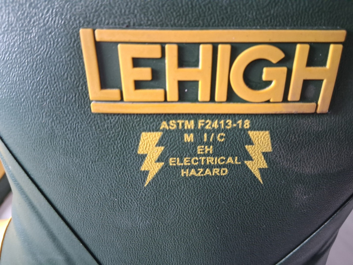 Lehigh Saftey Shoes 12" Steel Toe Dielectric Waterproof Work Boots F2413-18