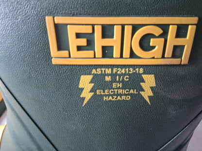 Lehigh Saftey Shoes 12" Steel Toe Dielectric Waterproof Work Boots F2413-18