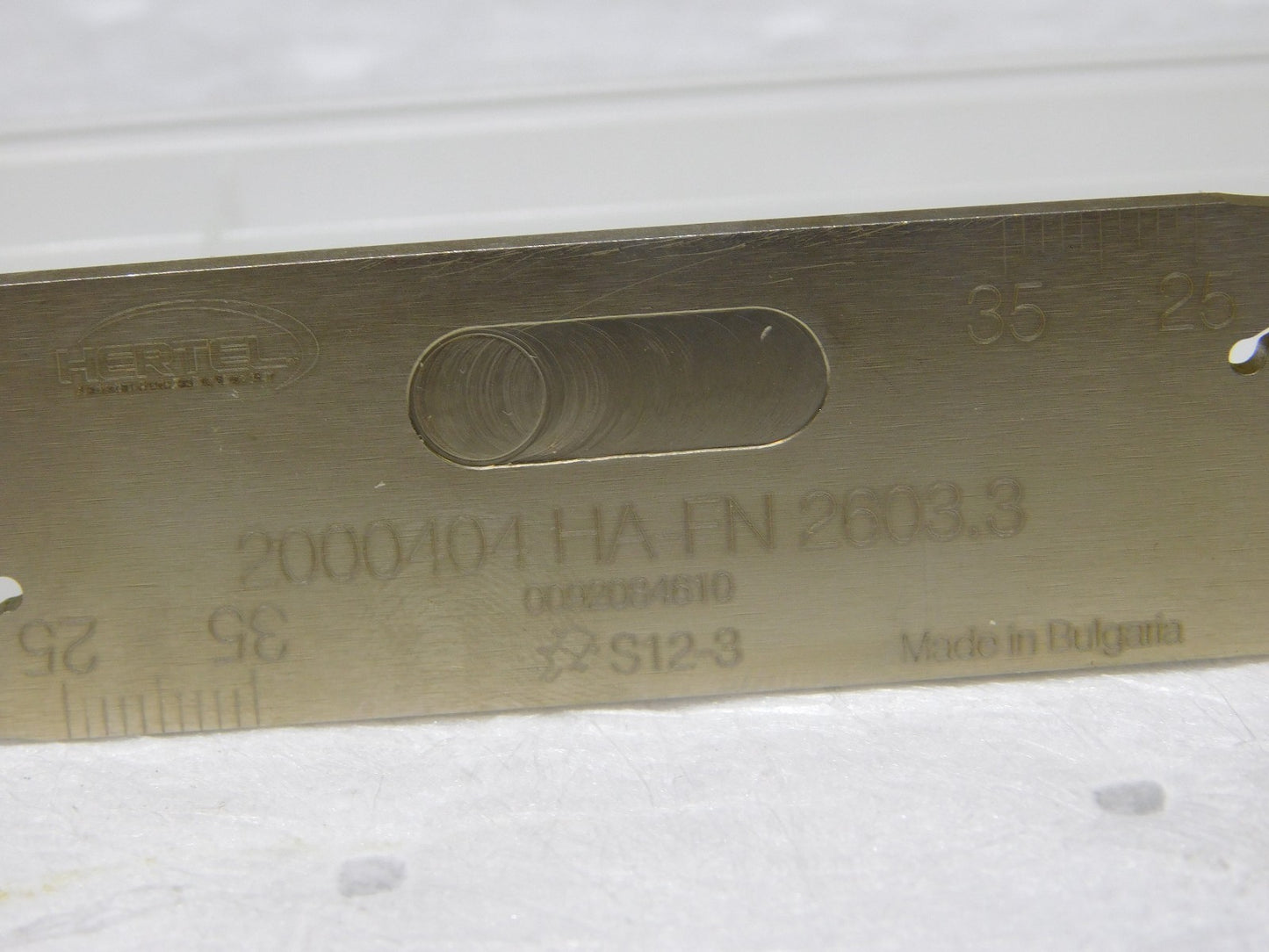 Hertel Indexible Cutoff Blade 1.378 Max DOC 3mm BladeW x 26mm Blade H 2000404
