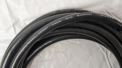 Micro-Ray 12' HDMI 2.0 w/Ethernet Cable 4K/3D M/M Style 20276 QTY 30 MR-110