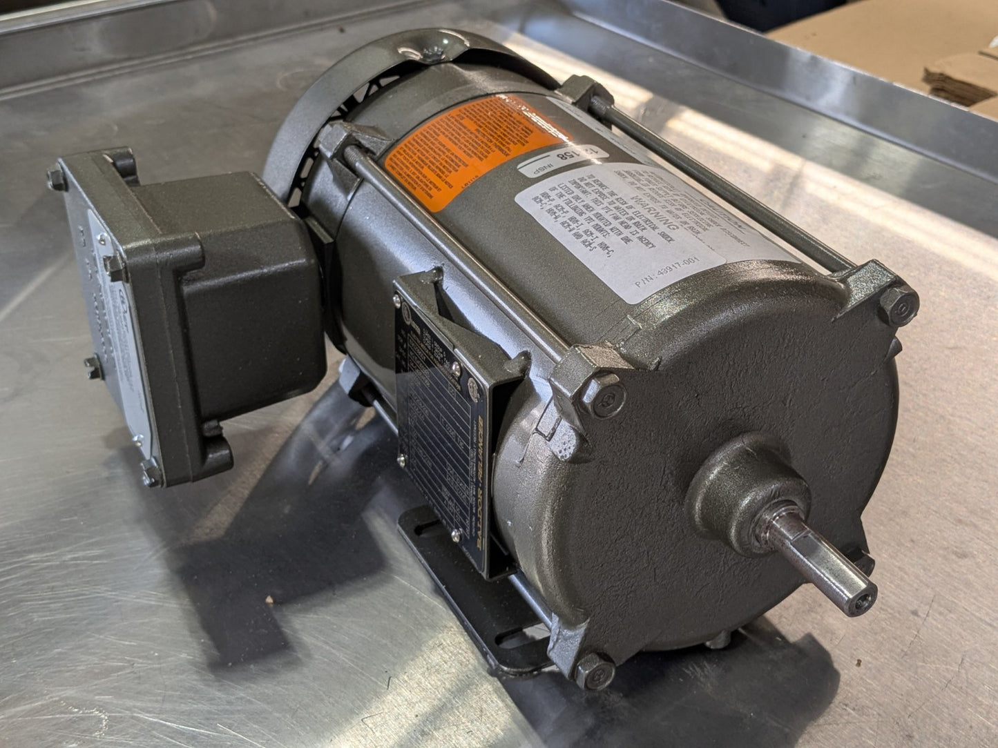 Baldor Hazardous Location Motor w/ Bracket 1/4 HP 115/230v 1-Ph. L4003A
