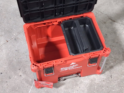 Milwaukee Packout Storage System Rolling Tool Box w/ Tray 48-22-8427