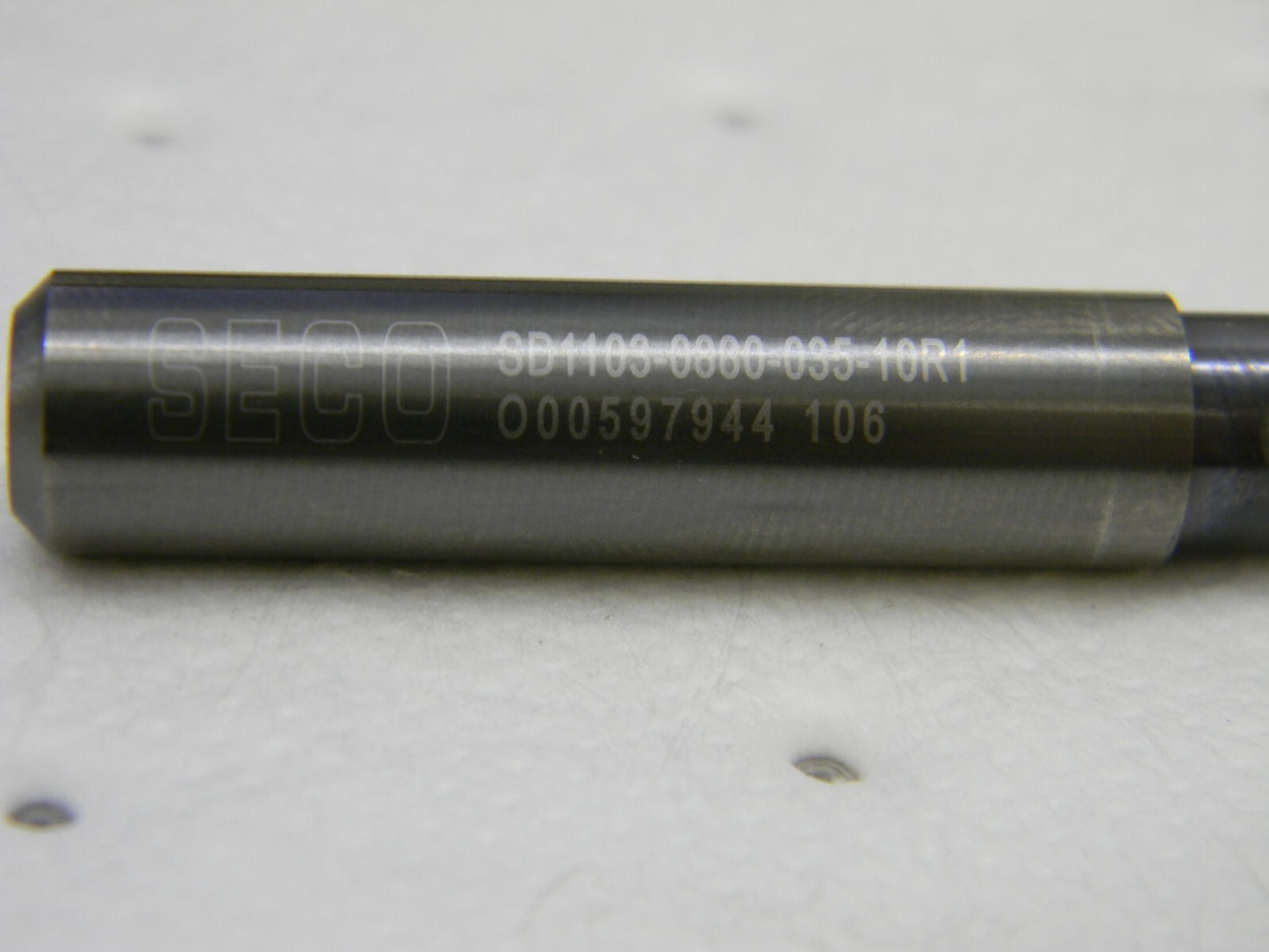 SECO Solid Carbide Screw Machine Length Drill Bit 0.3465" Dia, 140 ° 02899053