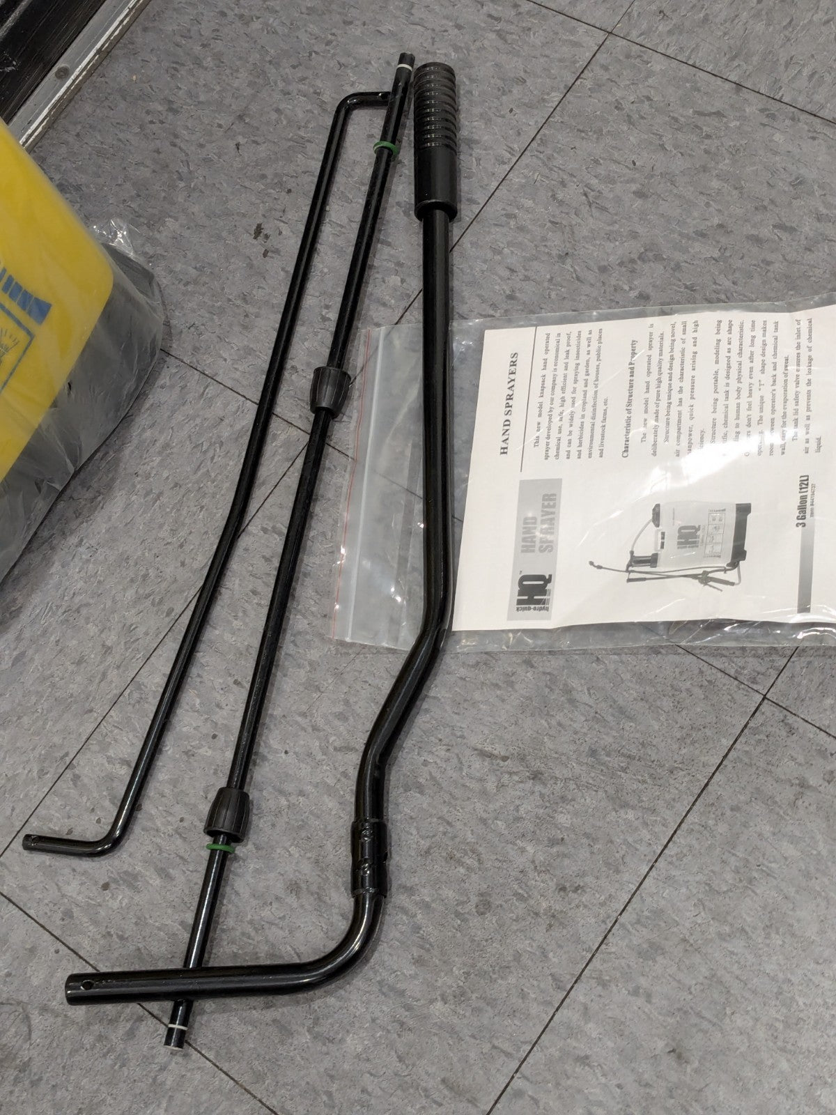 Hydro-Quick 3 Gal Garden Backpack Sprayer NS-12