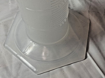 Bel-Art Polypropylene Graduated Cylinder 1000mL Cap 10.00mL Grad 284611000
