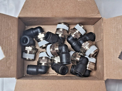 10 Pc. Legris Push-to-Connect Fitting Male Elbow NPT 31091030