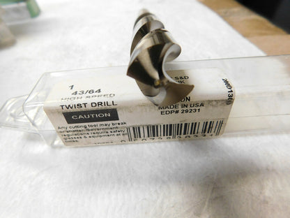 Viking Silver & Deming  Reduced Shank Drill Bits  Gold 57324105