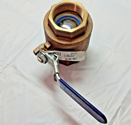 NIBCO Standard Manual Ball Valve Pipe 2" FNPT x FNPT  NL951LD