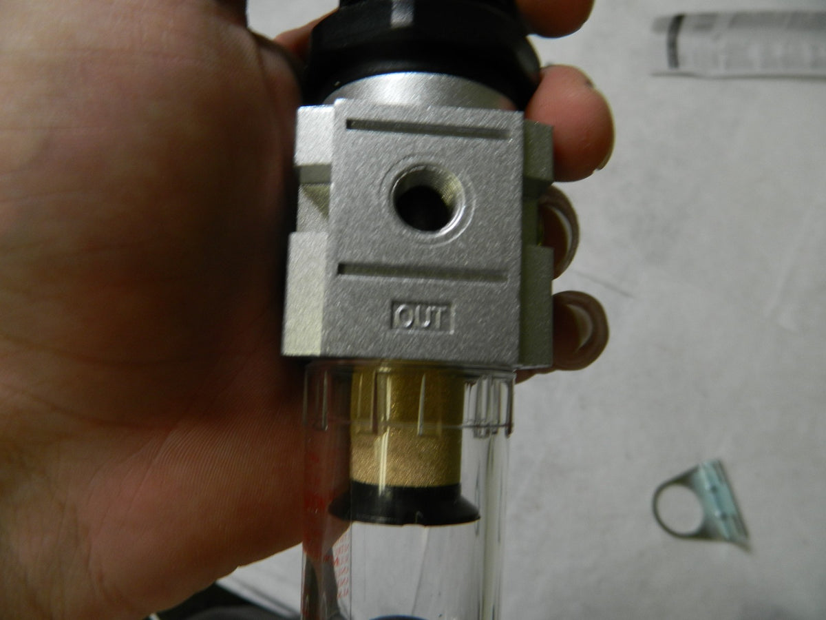 Worksmart Integral Filter Regulator 1/8" NPT Miniature WS-PN-FLRG-001