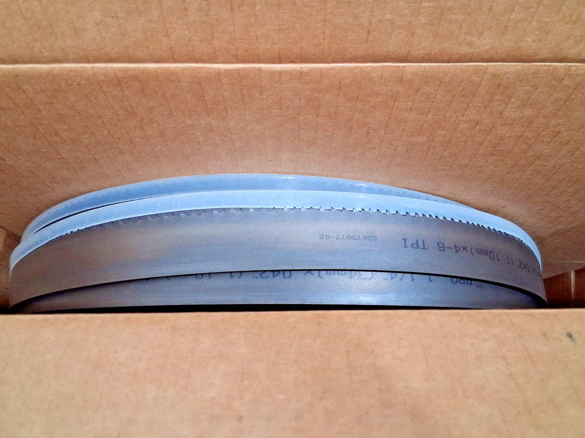 Starrett Welded Bandsaw Blade 12ft 6 Long x 1-1/4" Wide x 4 to 6 TPI 74135575
