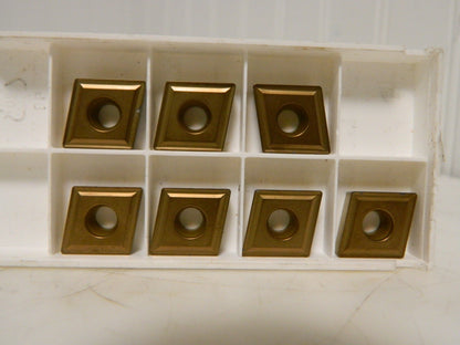 Seco Carbide Turning Inserts CCMT160508-F2 CCMT53.52-F2 TK2000 Qty. 7 21246