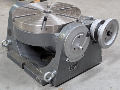 Phase II Precision Tilting Rotary Table 12" Diameter 4MT Center Taper 222-4