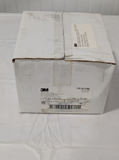 3M Cubitron 947D Type 27 Flap Disc - Ceramic - 7" 60 Grade Qty 5 61196