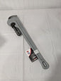 Ridgid Straight Pipe Wrench: 3" Max, 24" OAL, Aluminum 31105