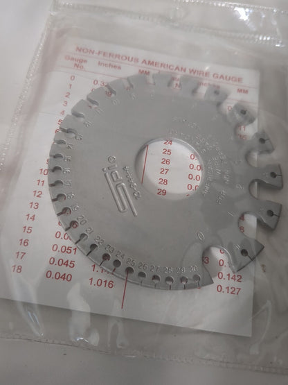SPI #36 Steel Wire and Sheet Metal Gage 13-944-4