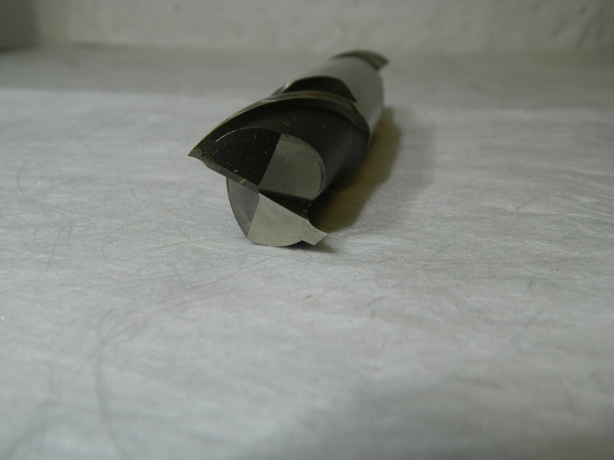 Brubaker Double End Mill 1" x 1" x 1-5/8" x 5-7/8" 2F HSS Square CC 2262