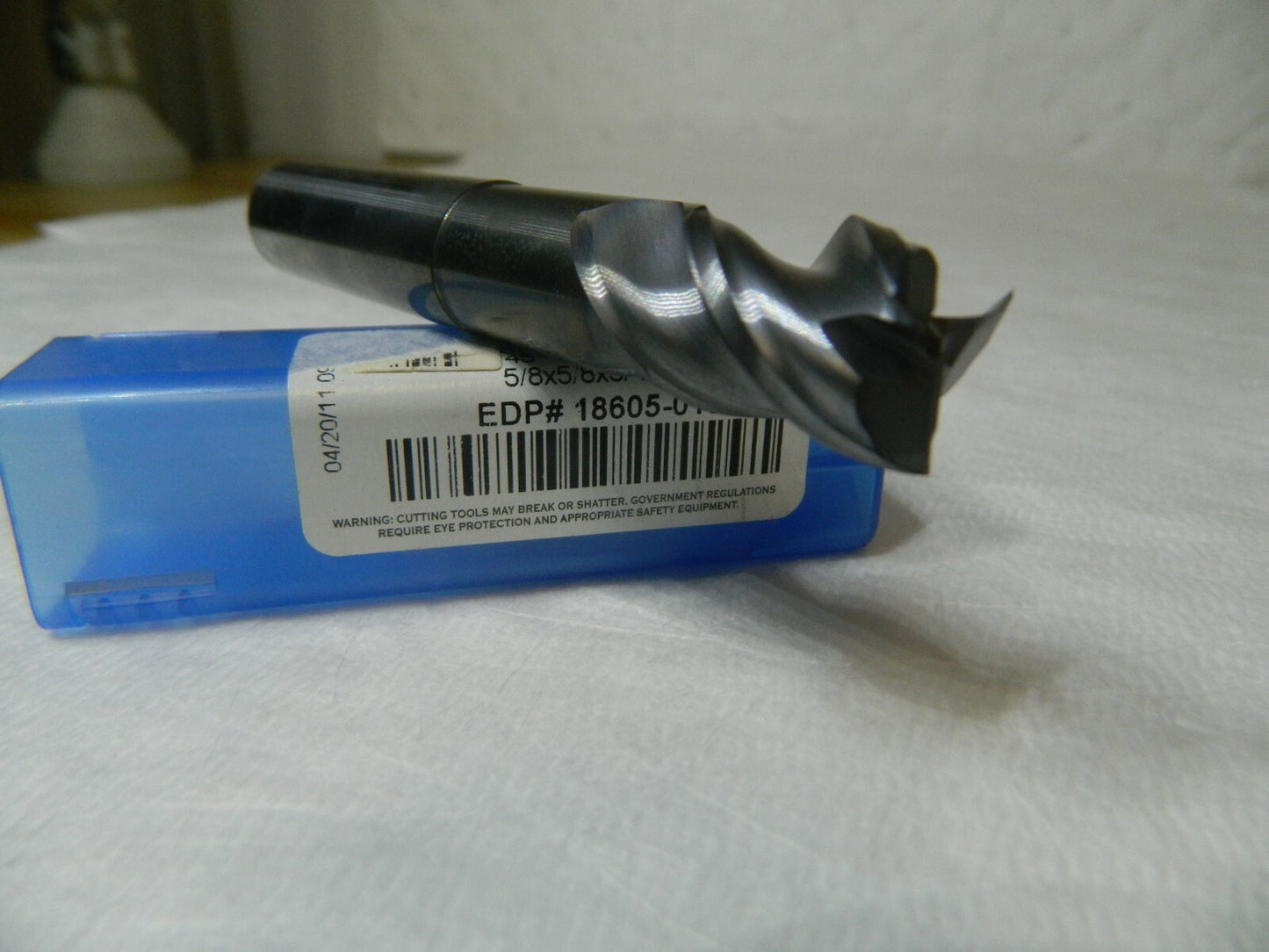 Niagara Cutter Straight Shank End Mill 5/8" x 4" OAL Solid Carbide 3FL