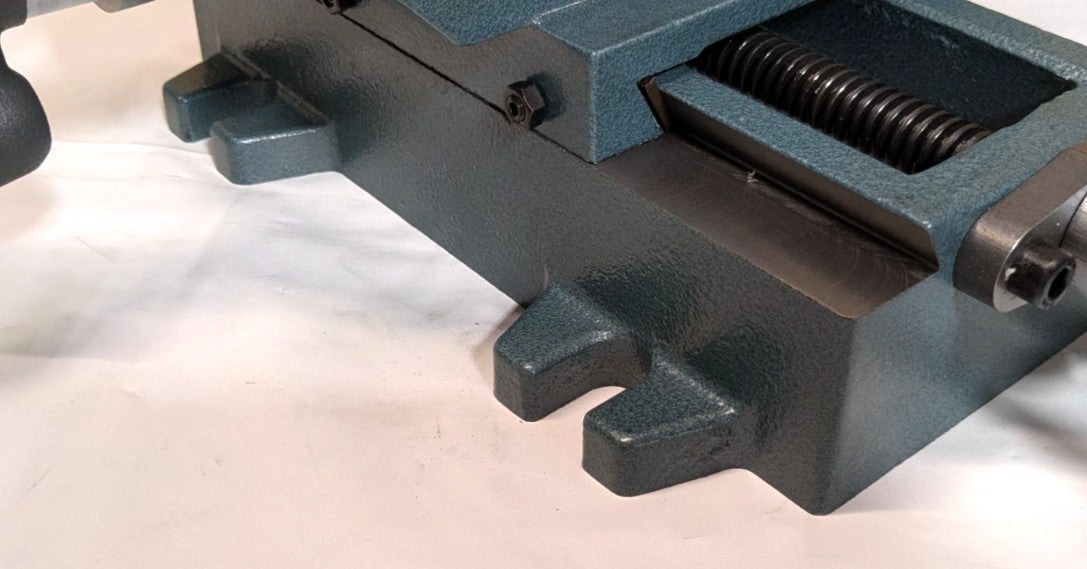 Wilton Cross Slide Drill Press Vise - 6" Jaw - 6" Opening - 7-1/4" OAH  11696