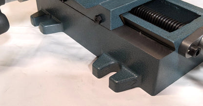 Wilton Cross Slide Drill Press Vise - 6" Jaw - 6" Opening - 7-1/4" OAH  11696