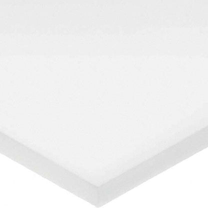 Plastic Bar: Acetal, 2" Thick, White BULK-PS-AC-178