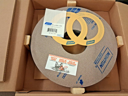 Norton Centerless & Cylindrical Grinding Wheel 16" Dia 5" Hole 66253246964