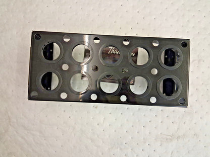 S&R Products Cat/BT 40 & ER16 Collet Organizer Tool Holder Rack 1002B