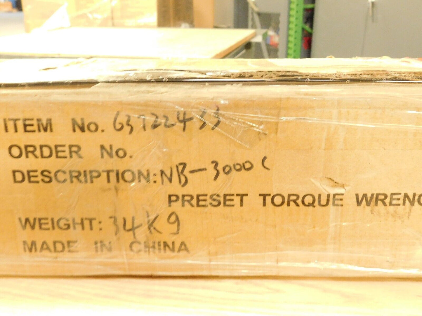 Nuline 1"Drive Torque Wrench 60"OAL 660-2200 Ft-Lb NB3000C 63722433 PA
