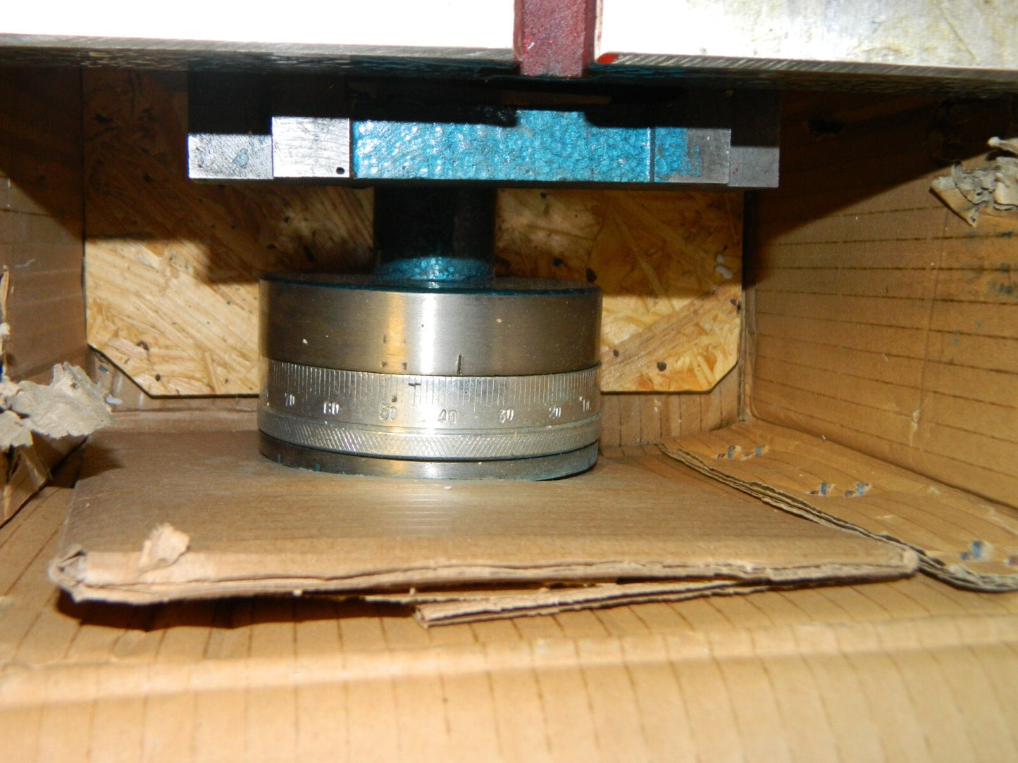 7-7/8 Table Width x 7-7/8 Table Length Slide Machining Table 200-2708