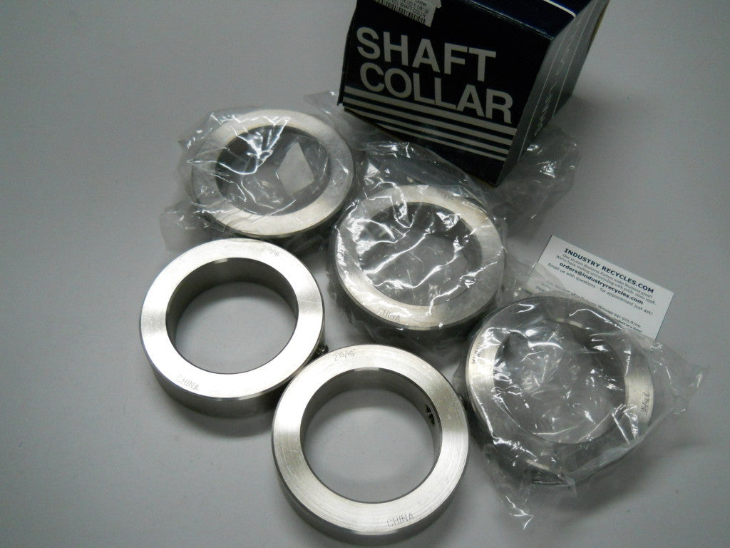Precision 2-15/16" x 4-1/4" OD x 1-1/8" Shaft Clamp Collars 5pc S