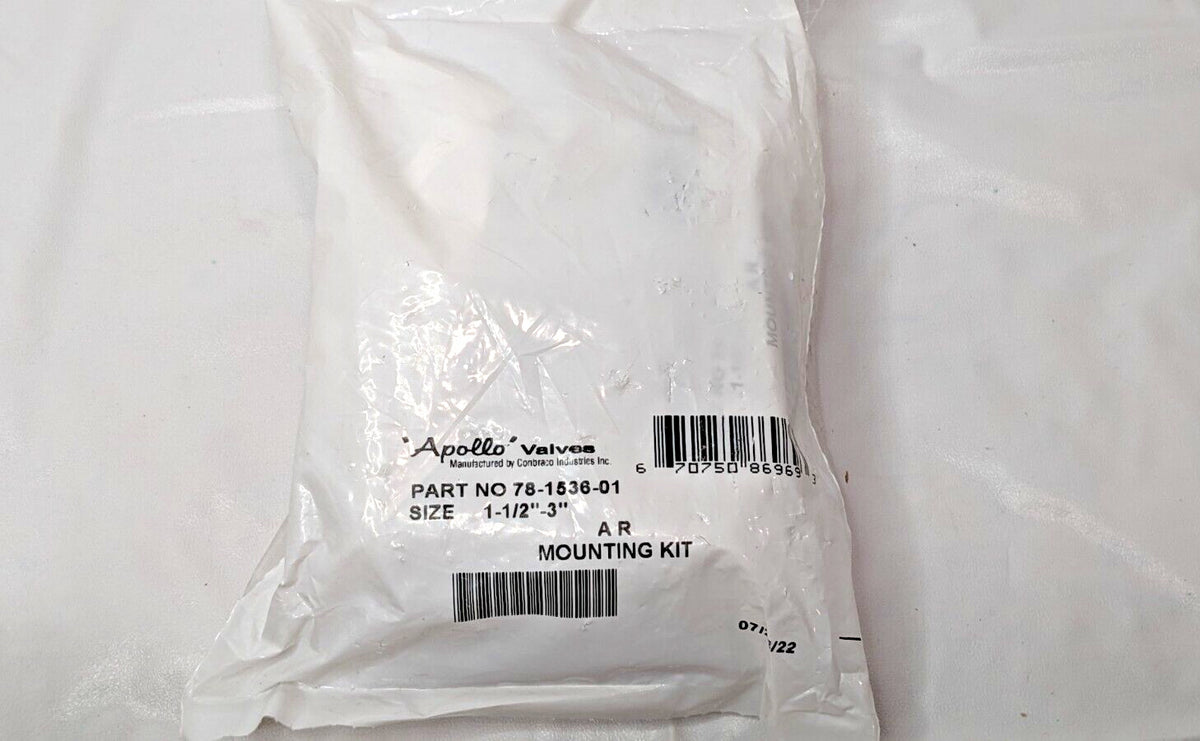 Apollo Valves Mounting Kit Stainless Steel Size 1-1/2"-3" AR Series 78