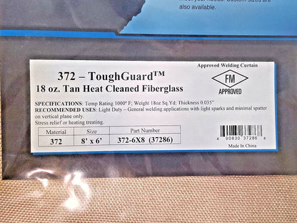 Steiner Thick Fiberglass 8' Welding Blanket High x 6' Wide x 0.035&quo