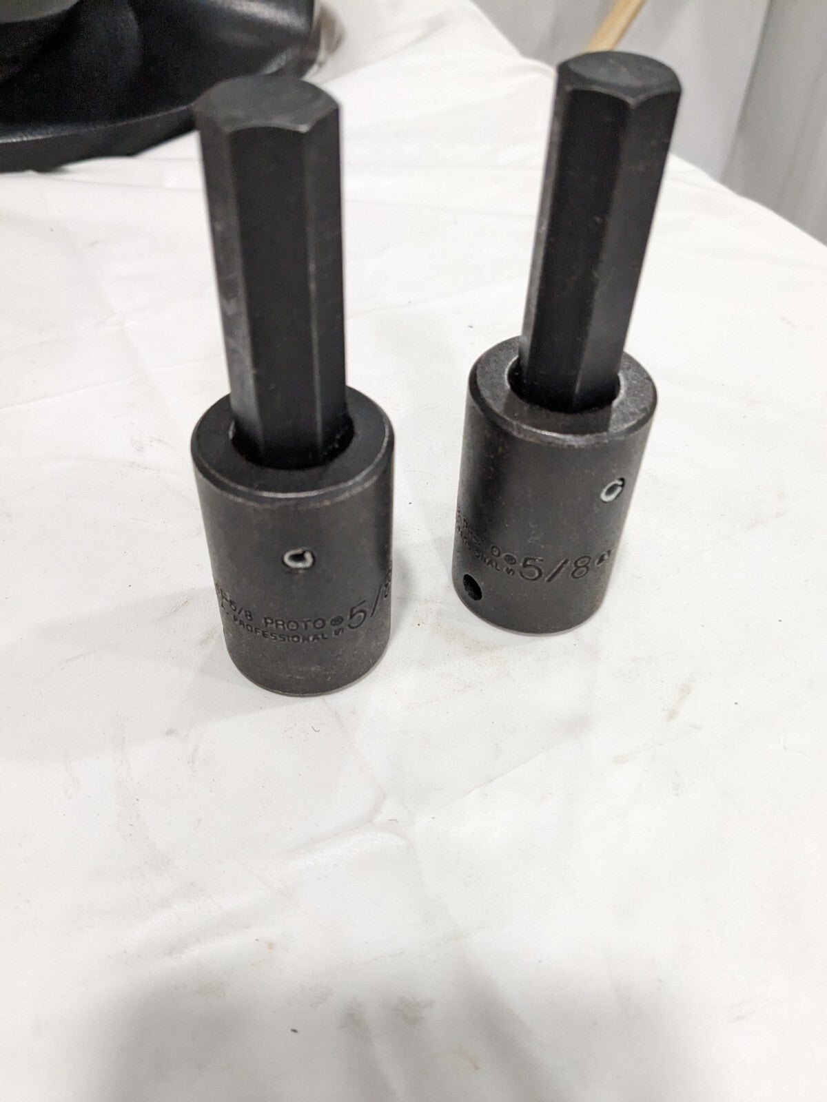 PROTO 1/2" Drive, 5/8" Impact Hex Bit Socket Qty 2 J74415/8