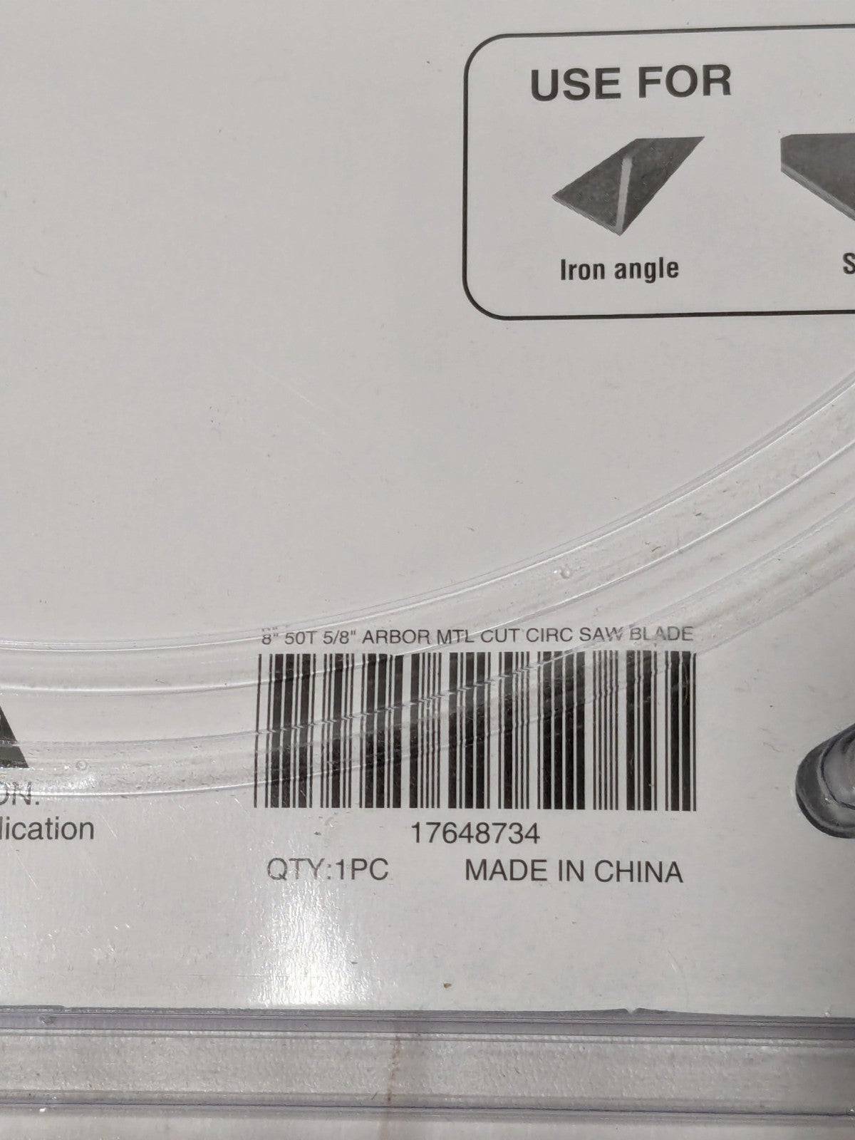 PRO-SOURCE Wet & Dry Cut Saw Blade: 8" Dia, 5/8" Arbor Hole 17648734
