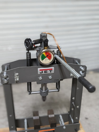 Jet Manual Hydraulic Shop Press 5 Ton Capacity 1-3/4" Ram 4" Stroke 33
