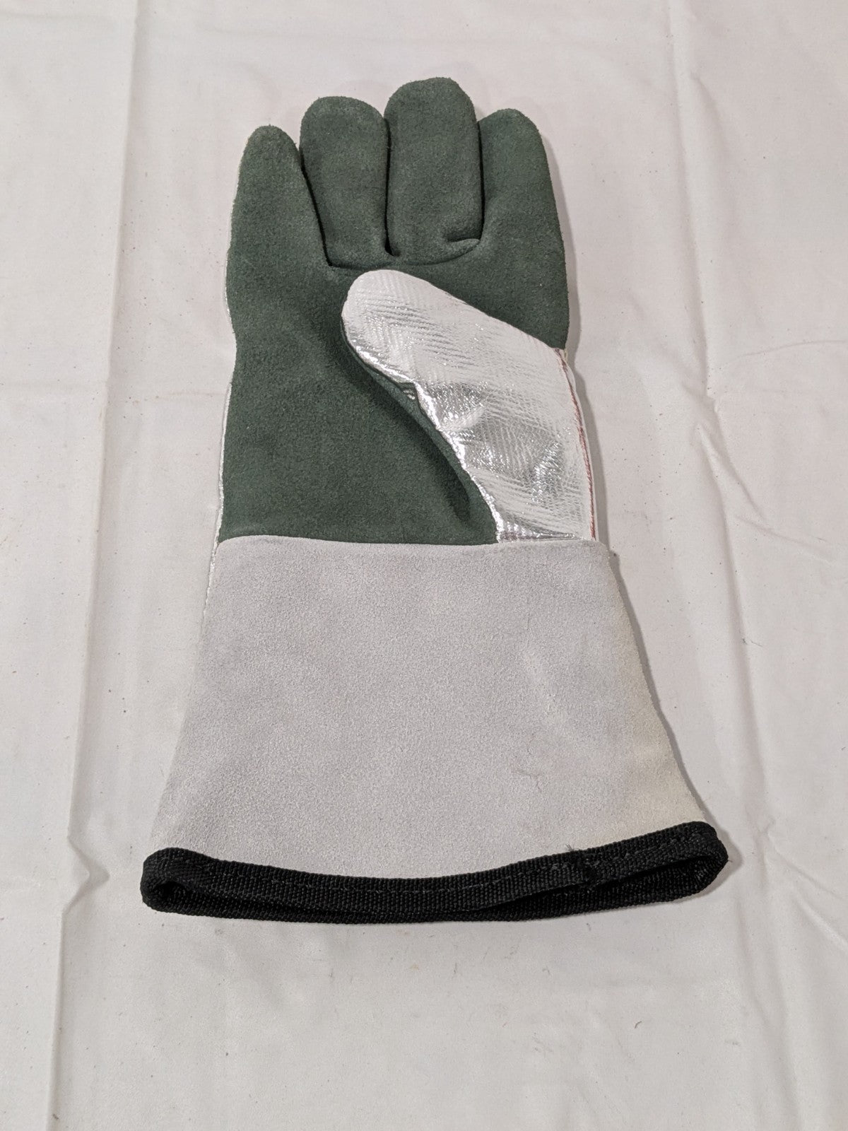 NSA Green/Aluminized Aluminized Rayon High Heat Glove RIGHT HAND ONLY DJXG395