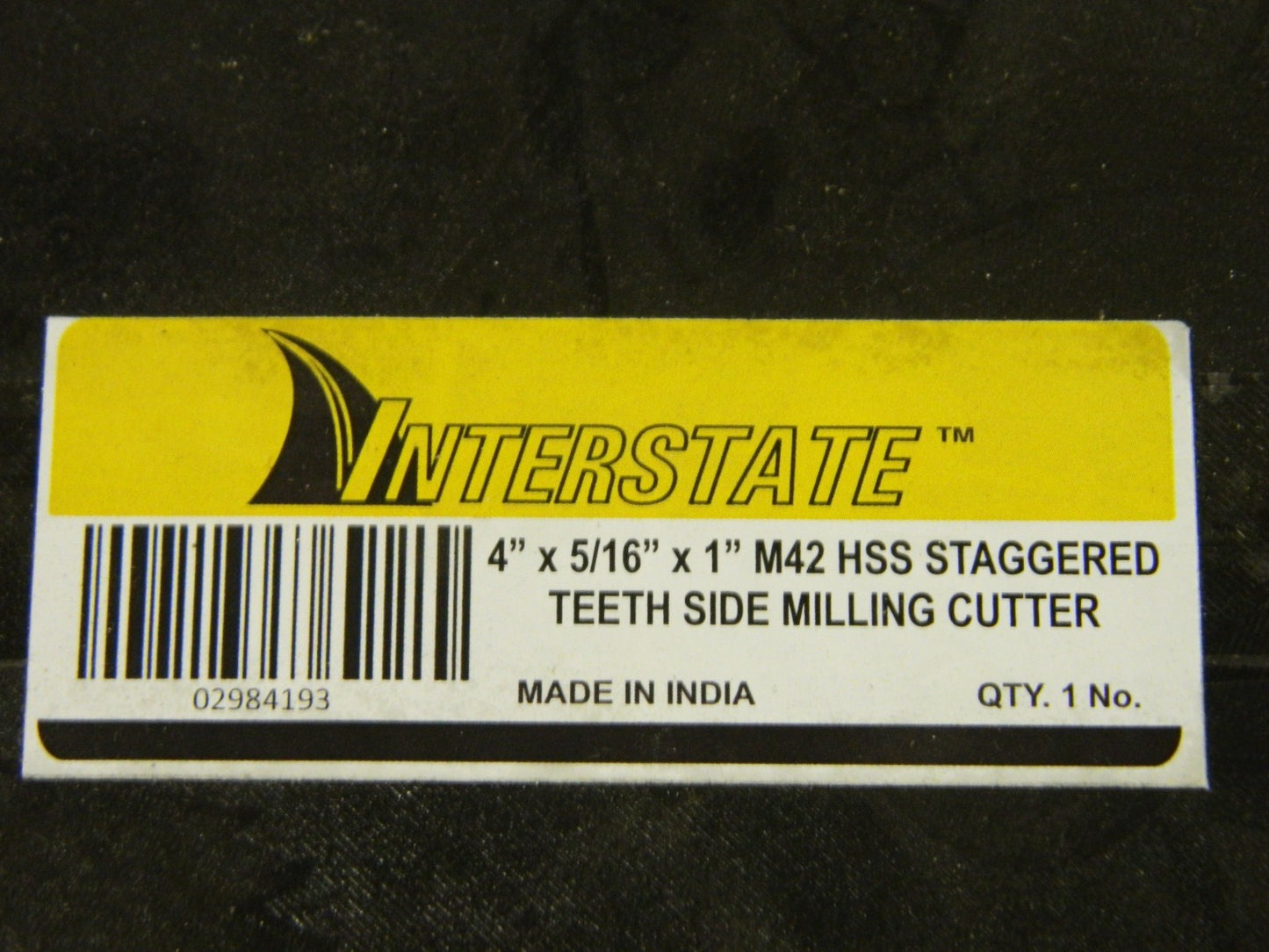 4" Diam x 5/16" Face Width Staggered Tooth Side Milling Cutter 02984193