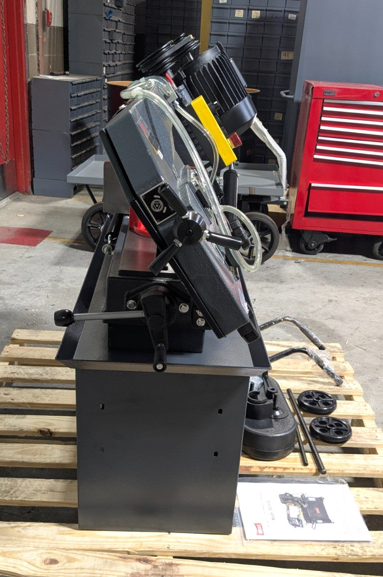 DAKE SE912  9 x 12  Horizontal Bandsaw 110v  1HP  Step Pulley  *Scratch & Dent*