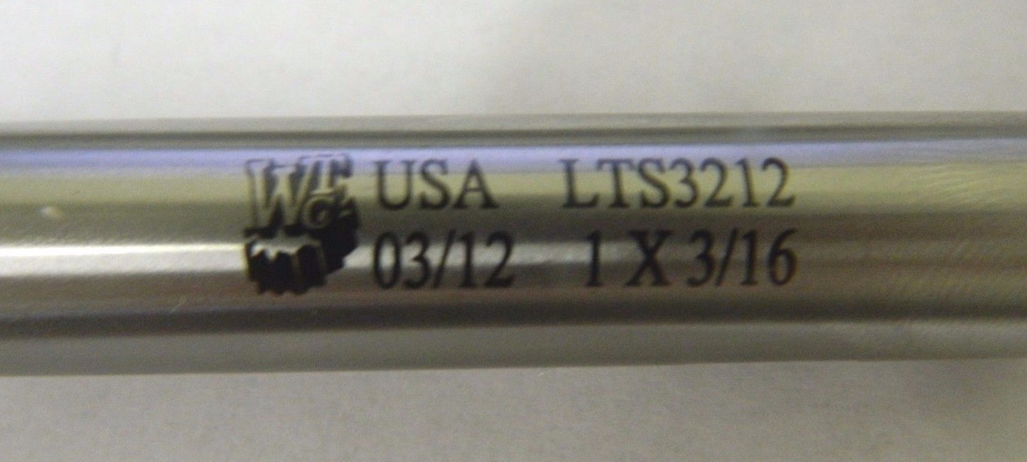 WhitneyT-Slot Cutter 8 Teeth 1" x 3/16" x 7/16" HSS LTS3212