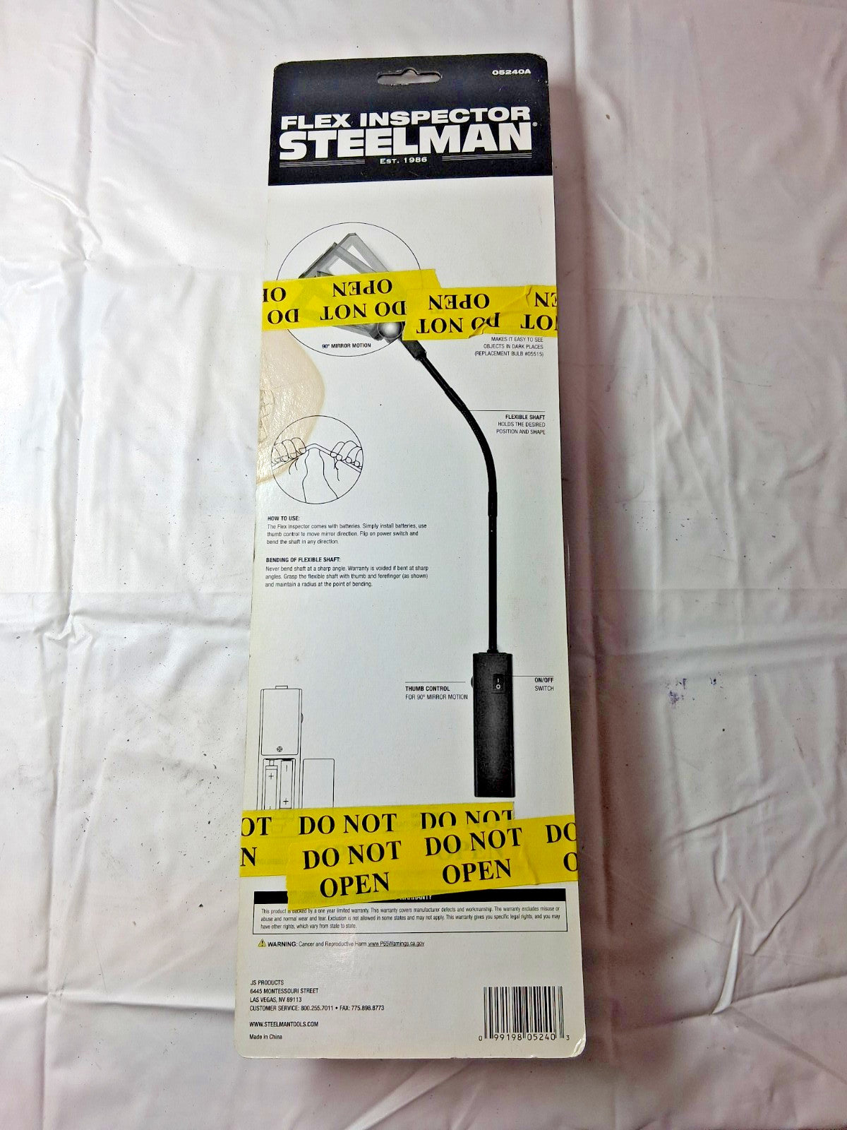 Steelman Rectangular Inspection Mirror 05240A