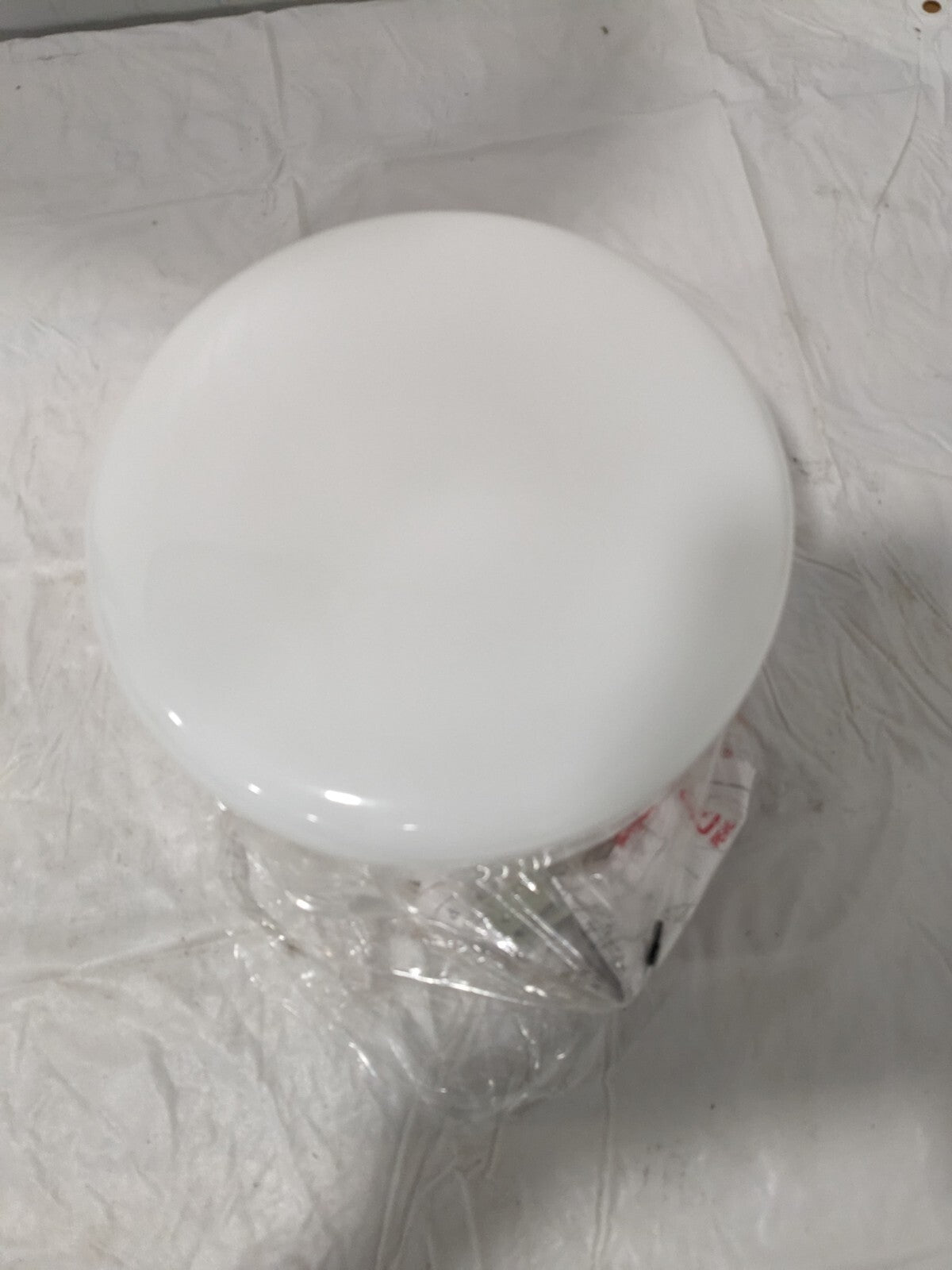 Progress Lighting Close-to-Ceiling Light White Glass, 5" Height P3518-30