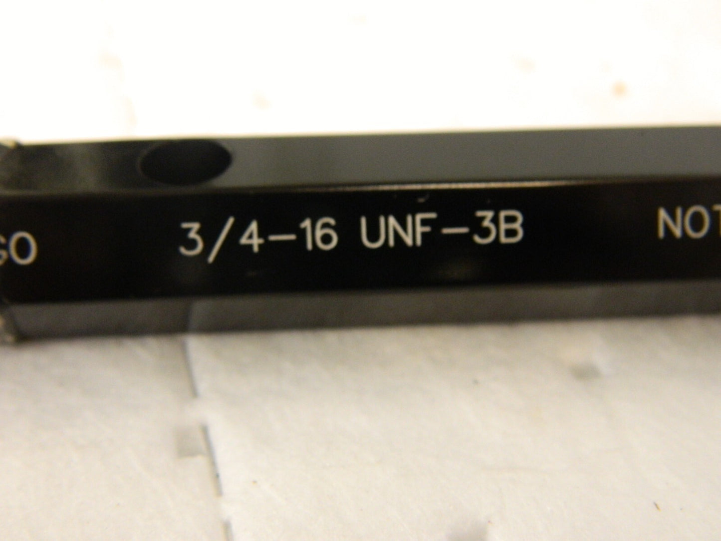 SPI Plug Thread Gage: 3/4-16 Thread, 3B Class, Double End, Go &amp; No Go 34-420