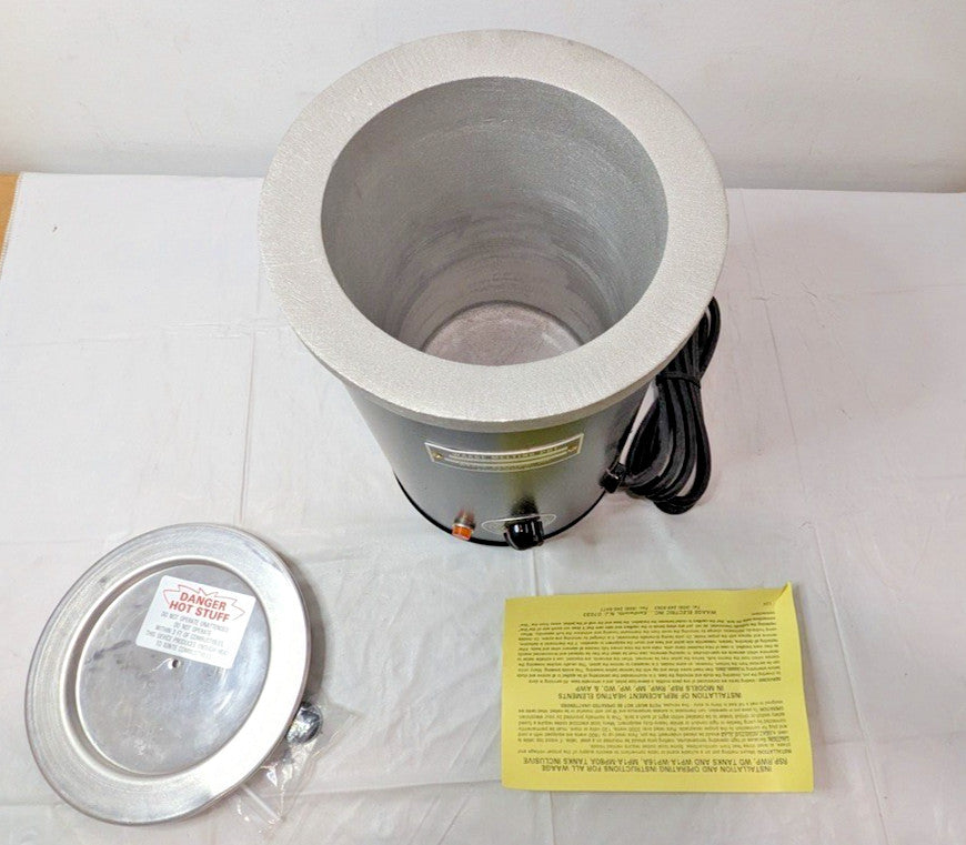 Waage Electric 3 Qt Dip Coat Pot 8"Deep X 5-1/2"ID 1000W 115V WP7A-19-1